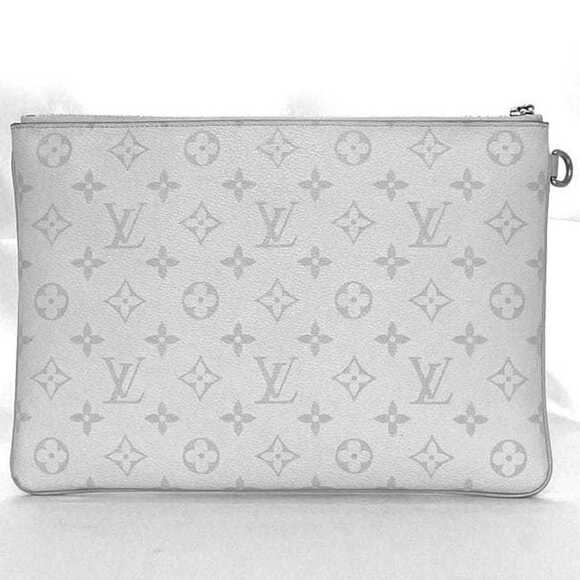 LOUIS VUITTON White Monogram Clutch Bag - Picture 3 of 10